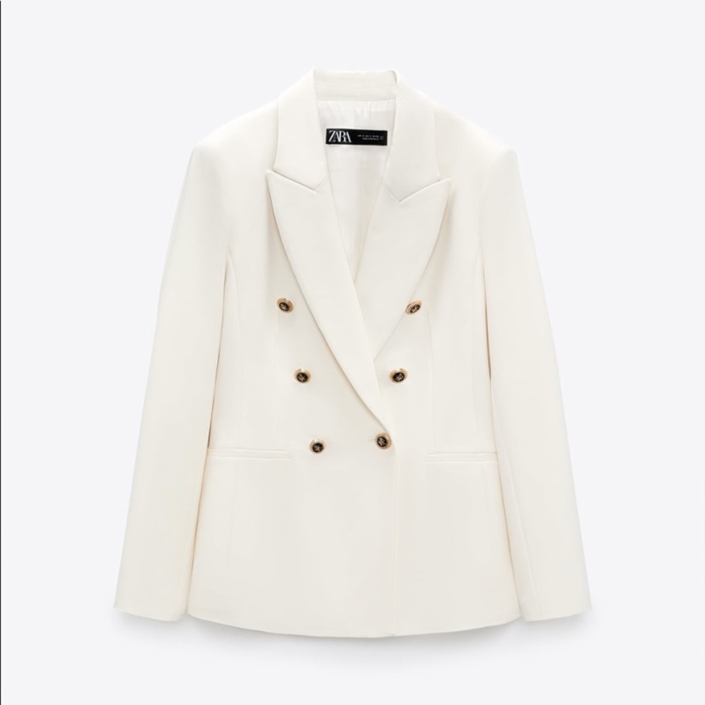 Zara double breasted blazer